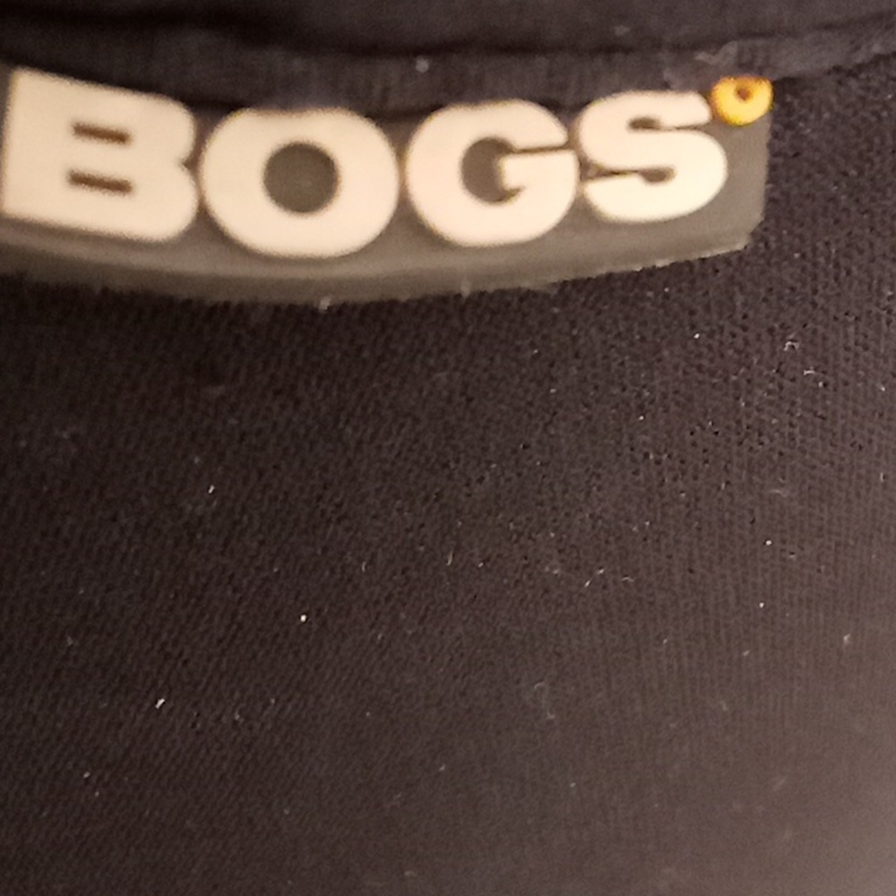 BOGS Rainy Fall Work Size 6 Black-Gray Colors - Picture 8 of 8